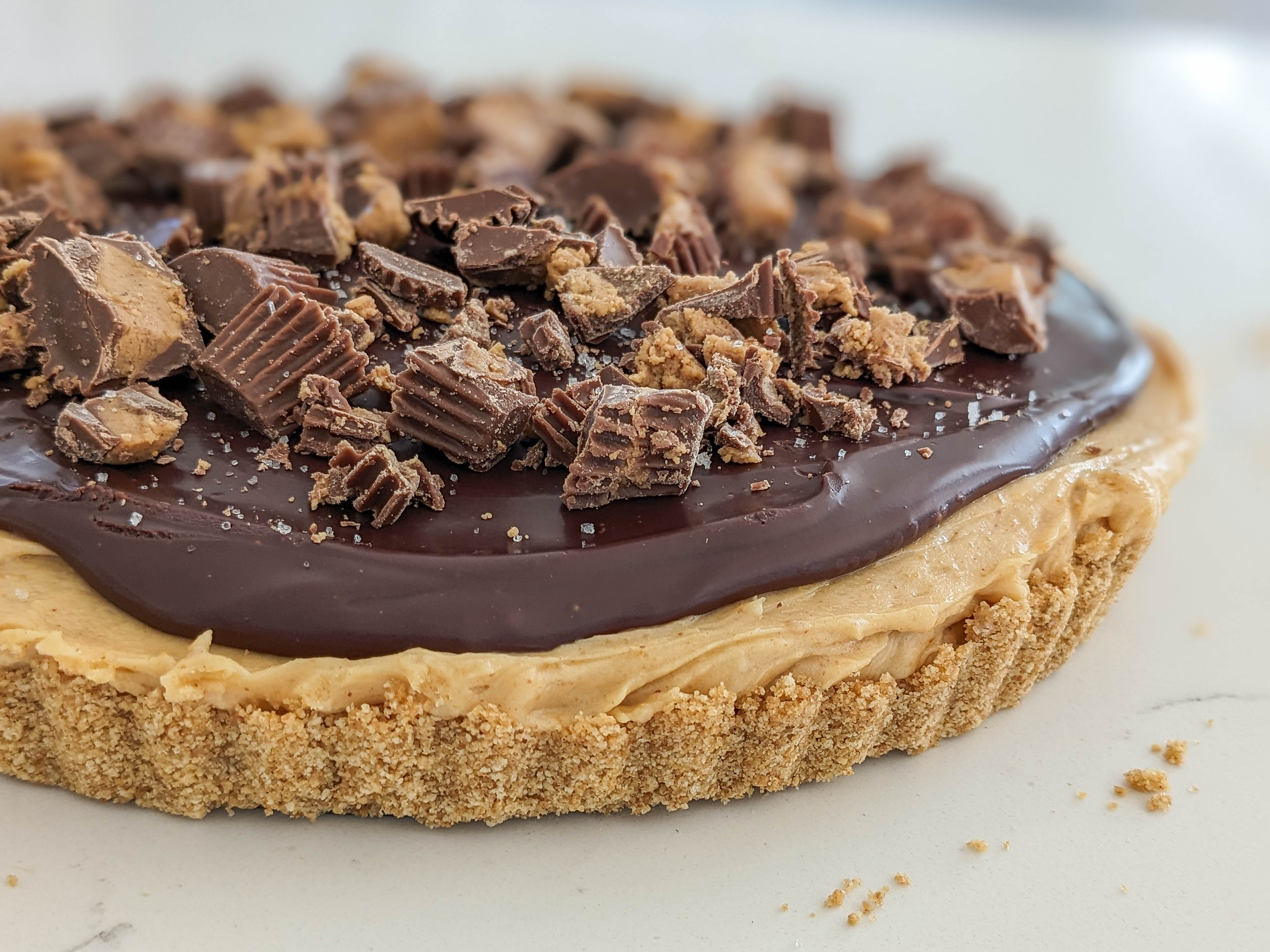 Chocolate Peanut Butter Tart